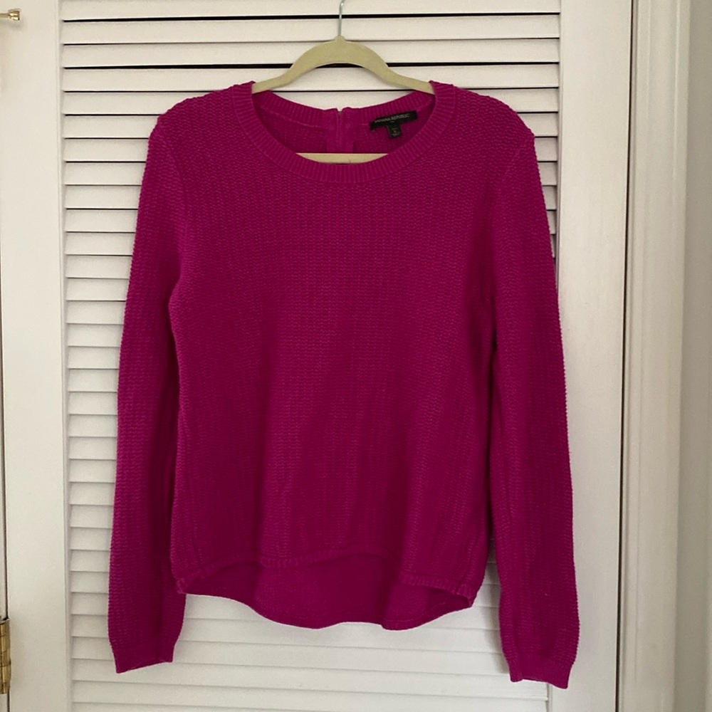 Banana Republic Sweater. Large. Purple